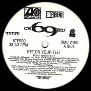 69 Boyz : Get On Your Feet (12", Promo)