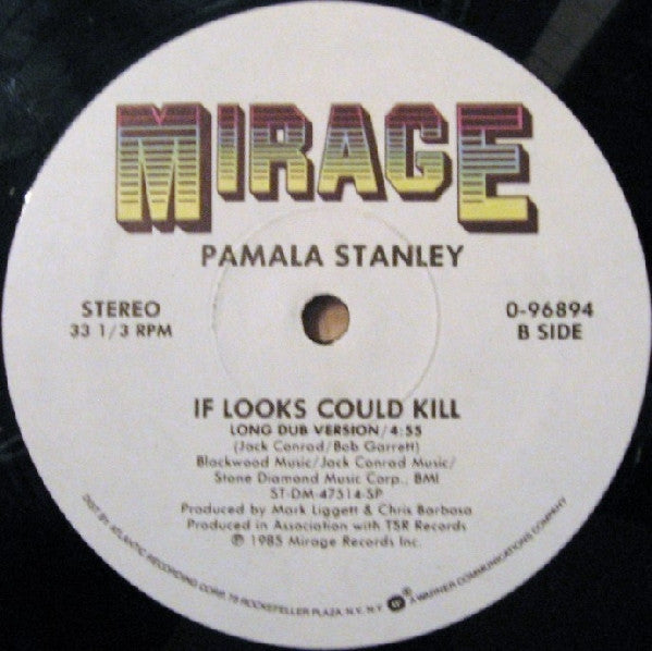 Pamala Stanley : If Looks Could Kill (12", Single)