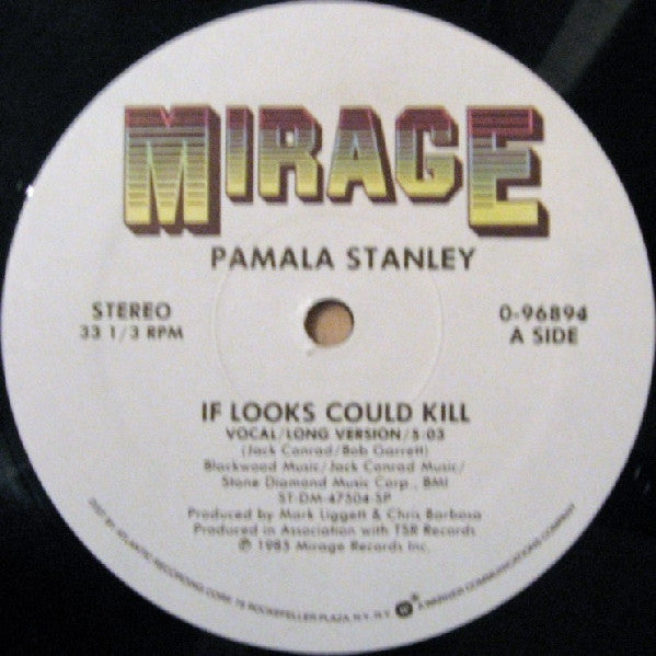 Pamala Stanley : If Looks Could Kill (12", Single)