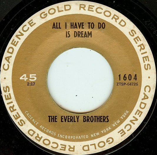 Everly Brothers : All I Have To Do Is Dream / Bird Dog (7", Single, RP)