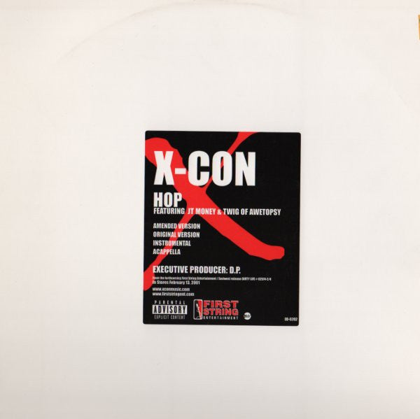 X-Con : Hop (12", Promo)