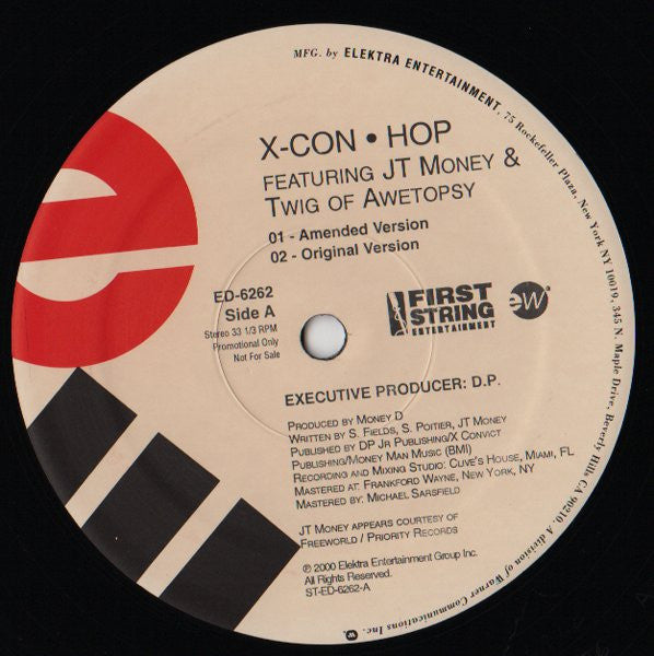 X-Con : Hop (12", Promo)