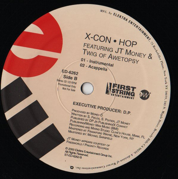 X-Con : Hop (12", Promo)