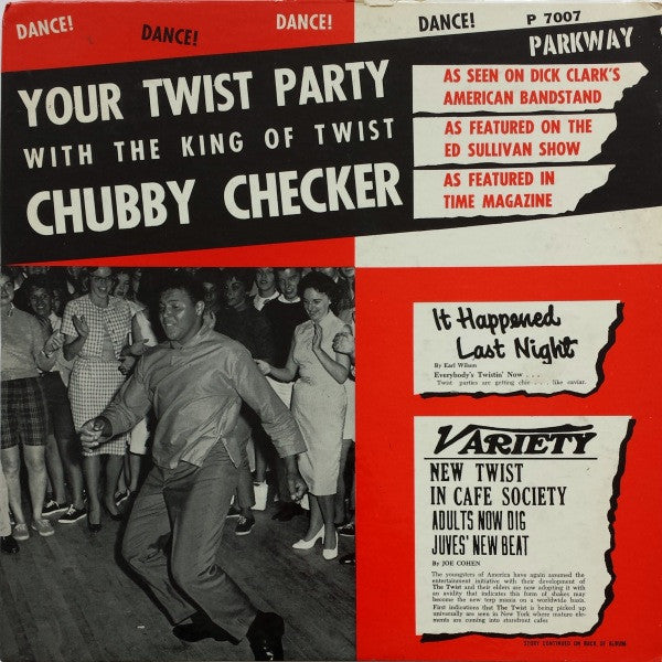 Chubby Checker : Your Twist Party (With The King Of Twist) (LP, Album, Mono)