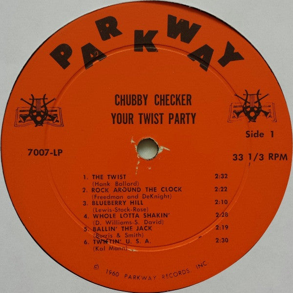 Chubby Checker : Your Twist Party (With The King Of Twist) (LP, Album, Mono)