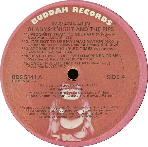 Gladys Knight And The Pips : Imagination (LP, Album, Son)