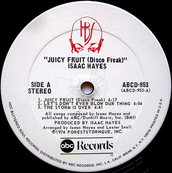 Isaac Hayes : Juicy Fruit (Disco Freak) (LP, Album, Gat)