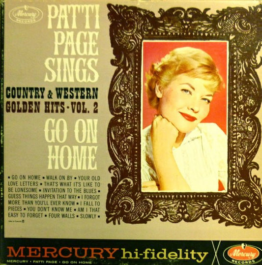 Patti Page : Go On Home (LP, Mono)