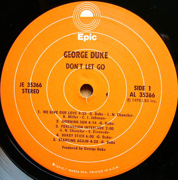 George Duke : Don't Let Go (LP, Album)