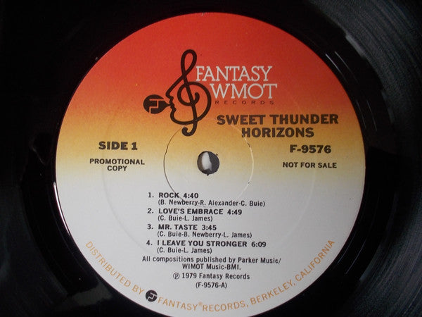 Sweet Thunder : Horizons (LP, Album, Promo)