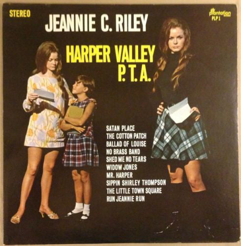 Jeannie C. Riley : Harper Valley P.T.A. (LP, Album, Ter)