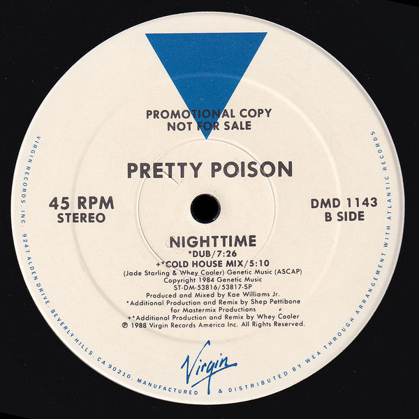 Pretty Poison : Nighttime (12", Promo)