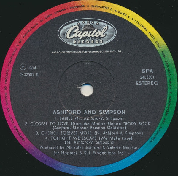 Ashford & Simpson : Solid (LP, Album)