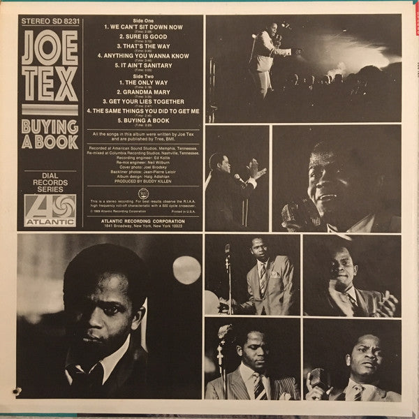 Joe Tex : Buying A Book (LP, Album, Ter)