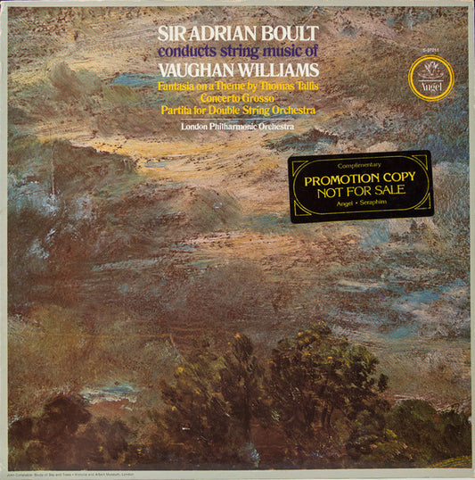 Vaughan Williams* - Sir Adrian Boult, London Philharmonic Orchestra* : Sir Adrian Boult Conducts String Music Of Vaughan Williams (LP, Album, Quad)