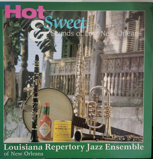 Louisiana Repertory Jazz Ensemble Of New Orleans* : Hot & Sweet Sounds Of Lost New Orleans (LP)