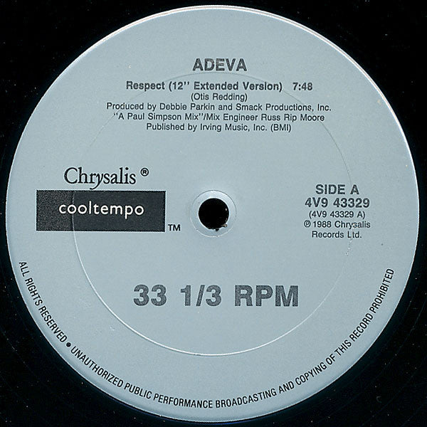 Adeva : Respect (12")