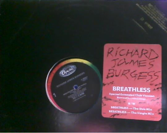 Richard James Burgess : Breathless (12")