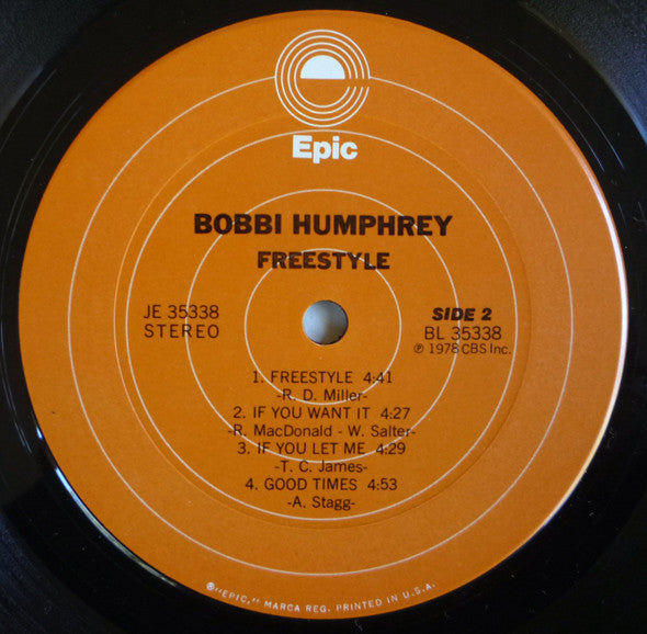 Bobbi Humphrey : Freestyle (LP, Album)