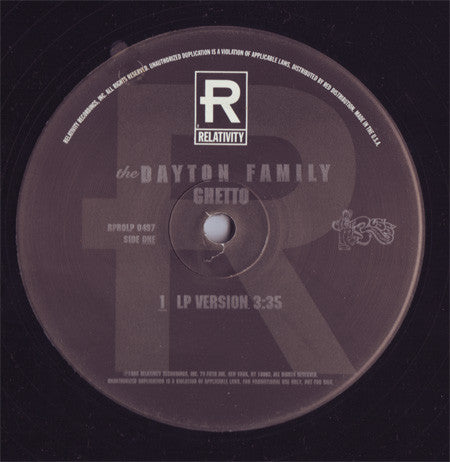 The Dayton Family : Ghetto (12", Promo)