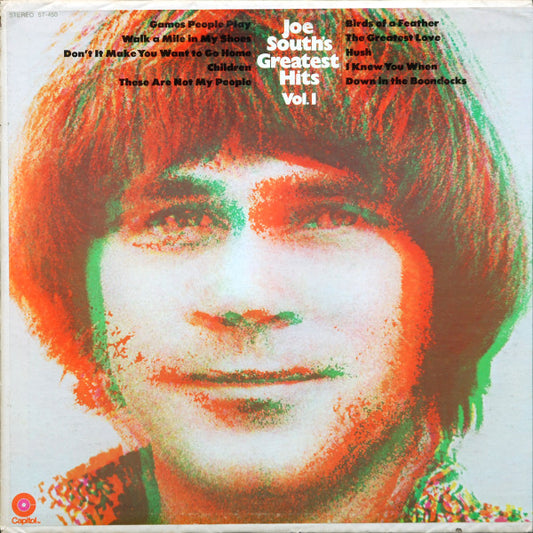 Joe South : Joe South's Greatest Hits Vol. I (LP, Comp, Club, Cap)