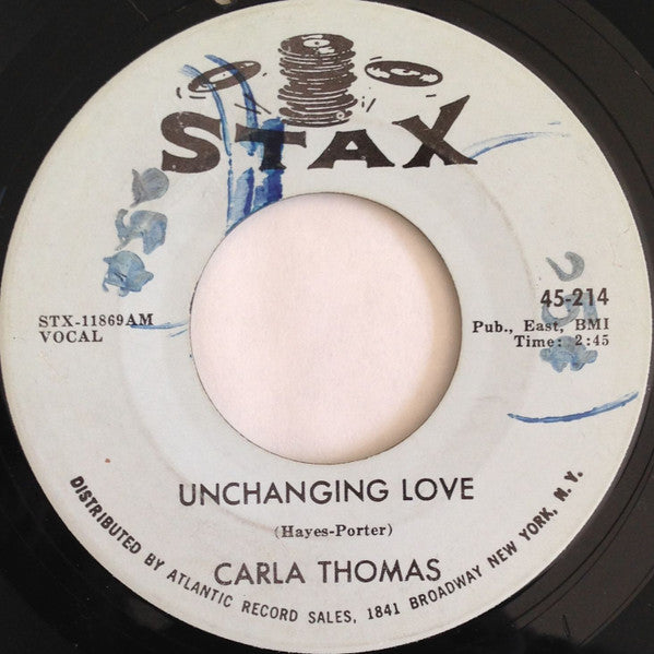 Carla Thomas : When Tomorrow Comes / Unchanging Love (7", Single)