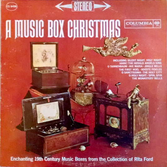 Rita Ford's Music Boxes : A Music Box Christmas (LP, Album, RE)