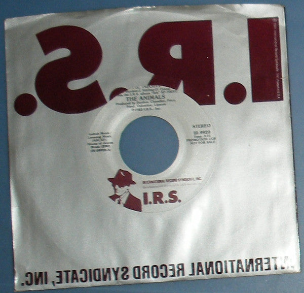 The Animals : The Night  (7", Single, Promo)