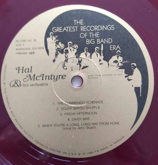 Various : The Greatest Recordings Of The Big Band Era (2xLP, Comp, Mono, Red)