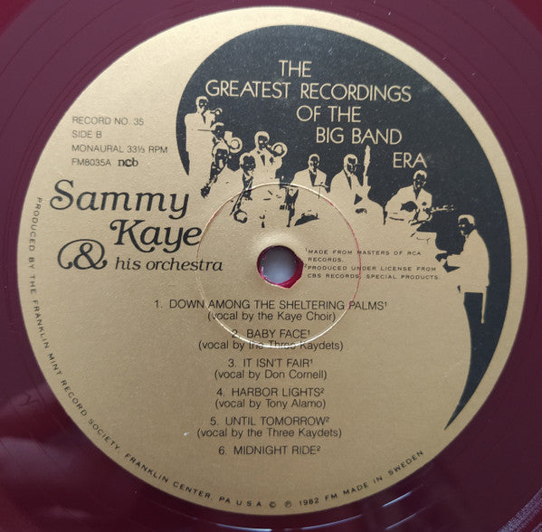 Various : The Greatest Recordings Of The Big Band Era (2xLP, Comp, Mono, Red)