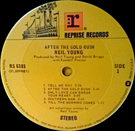 Neil Young : After The Gold Rush (LP, Album, RE, Gat)