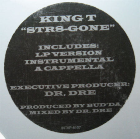 King Tee : Str8-Gone (12", Promo)