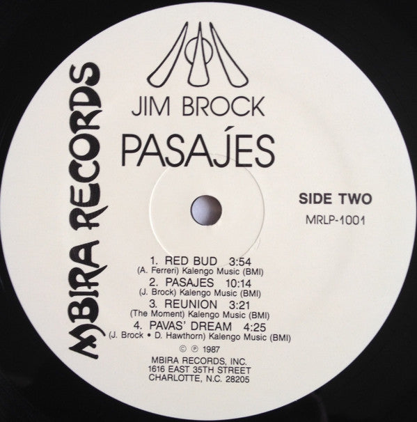 Jim Brock : Pasajes (LP)