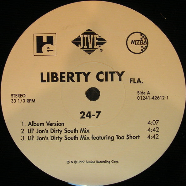 Liberty City (2) : 24-7 (12")