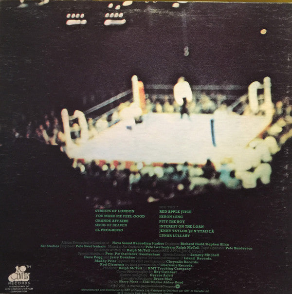 Ralph McTell : Streets... (LP, Album, Gat)