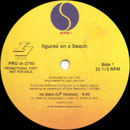 Figures On A Beach : No Stars (12", Promo)