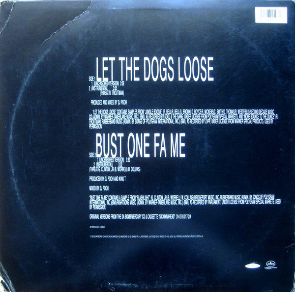 Threat : Let The Dogs Loose (12", Single)