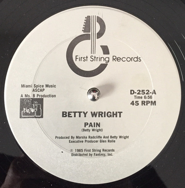 Betty Wright : Pain (12")