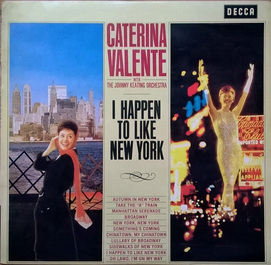 Caterina Valente With The John Keating Orchestra : I Happen To Like New York (LP, Album)