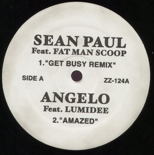 Various : Get Busy (Remix) / Amazed / Ring The Alarm / A-Yo (12", Unofficial)