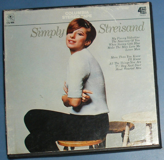 Barbra Streisand : Simply Streisand (Reel, 4tr Stereo, 7" Reel, Album)