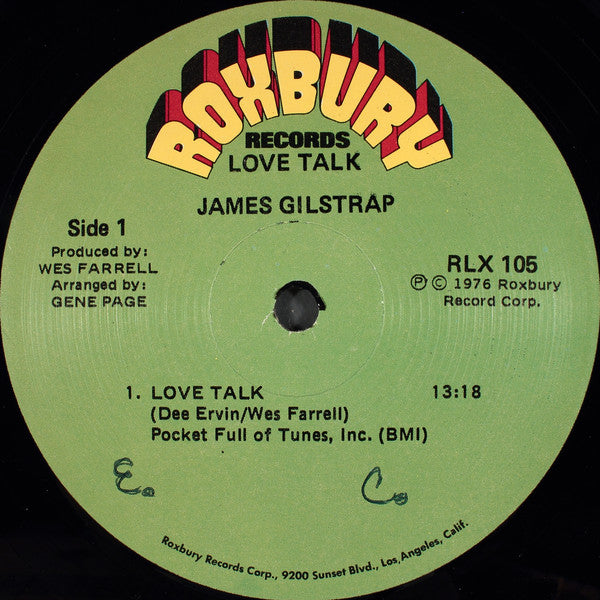 Jim Gilstrap : Love Talk (LP, Album)