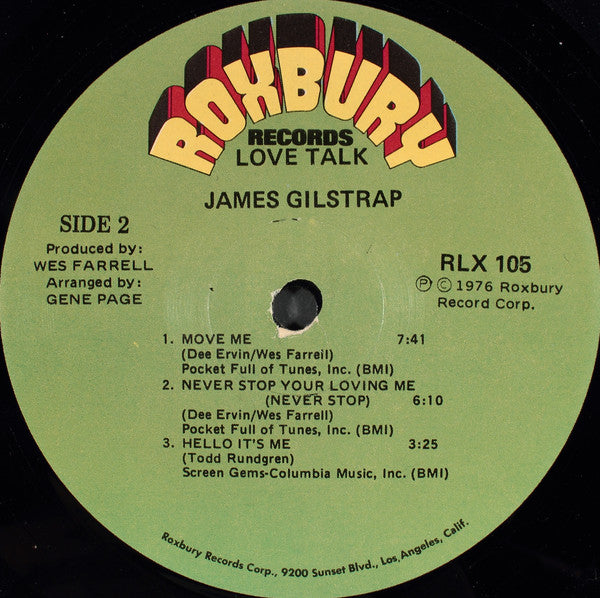 Jim Gilstrap : Love Talk (LP, Album)