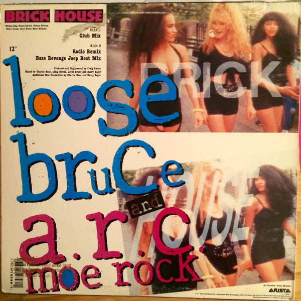 Loose Bruce & A.R.C. Moe Rock : Brick House (12")