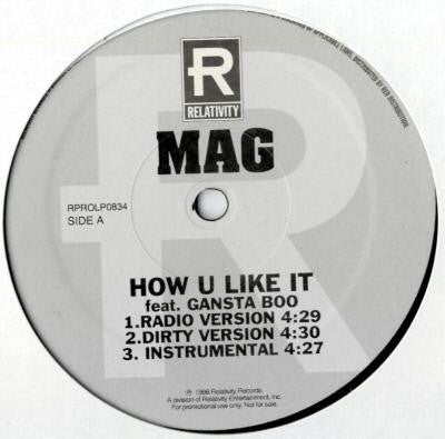 Mag (2) : How U Like It (12", Promo)