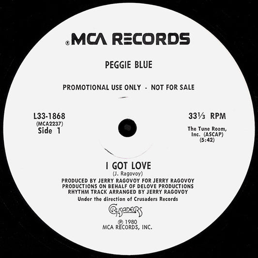 Peggi Blu : I Got Love / Dancing In The Street (12", Promo)