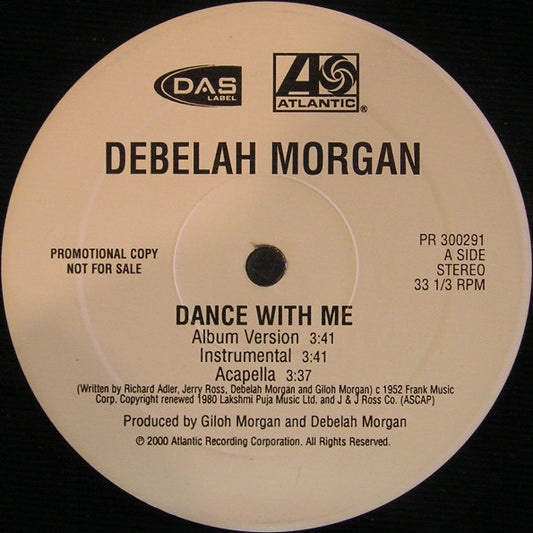 Debelah Morgan : Dance With Me (12", Promo)