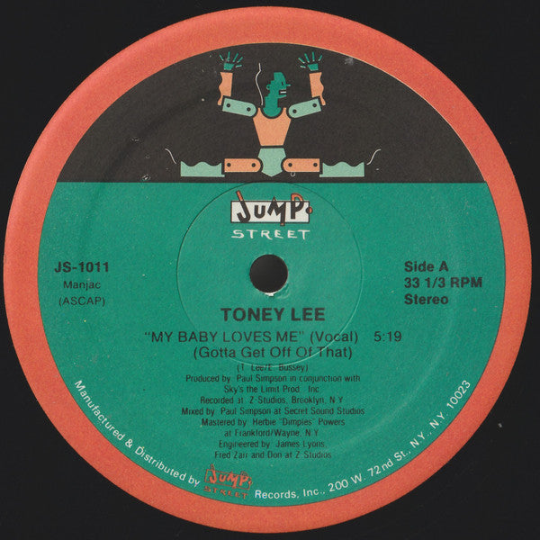 Toney Lee : My Baby Loves Me (12")